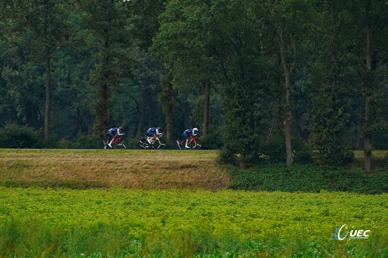 2023 UEC Road European Championships - Drenthe - Junior Mixed Team Relay - Emmen - Emmen 38,4 km - 21/09/2023 - photo Massimo Fulgenzi/SprintCyclingAgency?2023